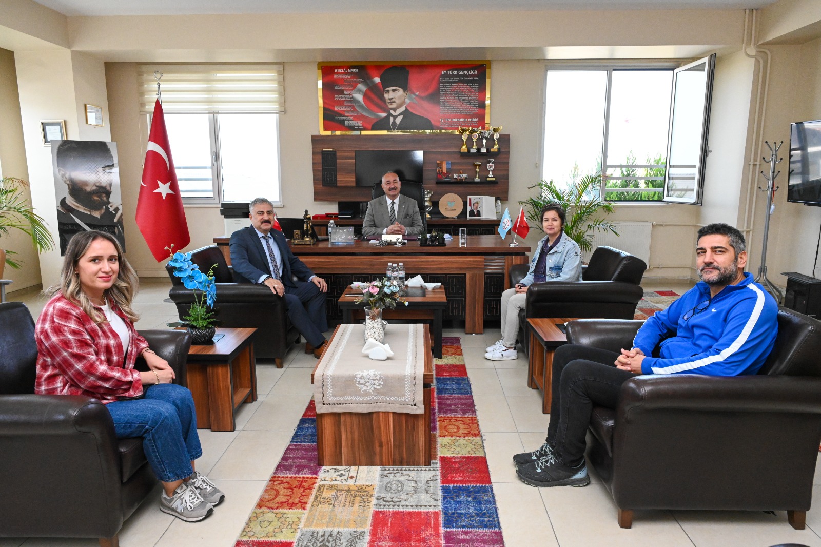 Fahri Aktaş Okul Ziyaretlerine Devam Ediyor