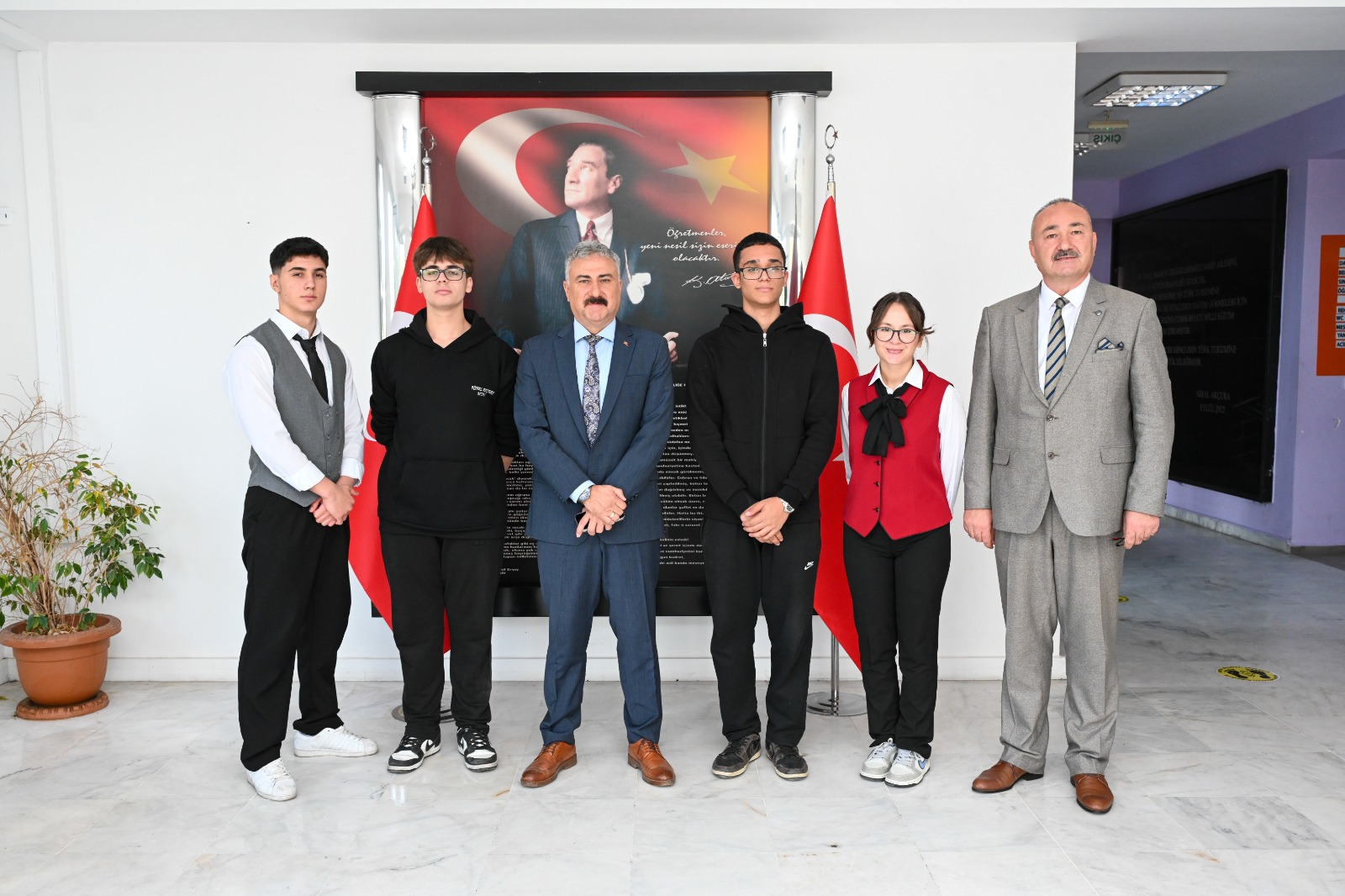 Fahri Aktaş Okul Ziyaretlerine Devam Ediyor