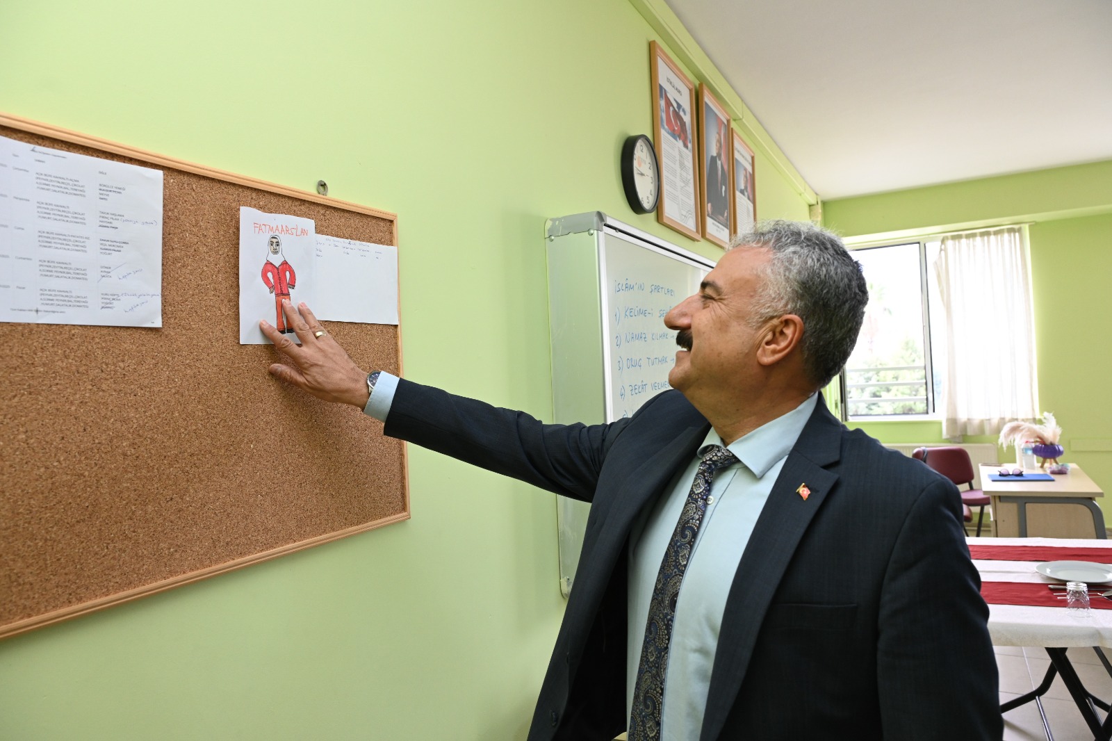 Fahri Aktaş Okul Ziyaretlerine Devam Ediyor