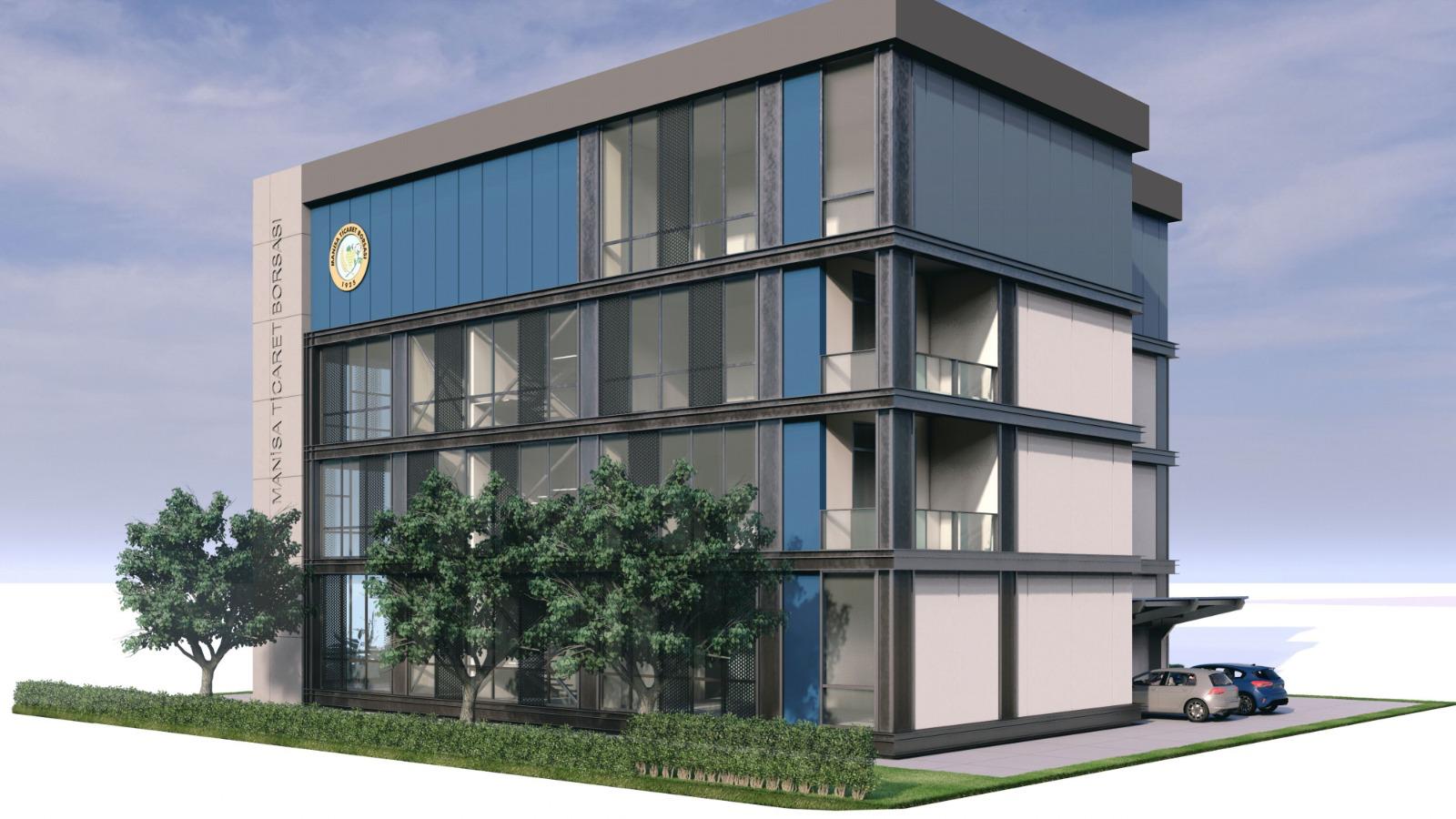 Manisa Ticaret Borsası’nda 100. yıl: Yeni Hizmet Binasının temeli atıldı