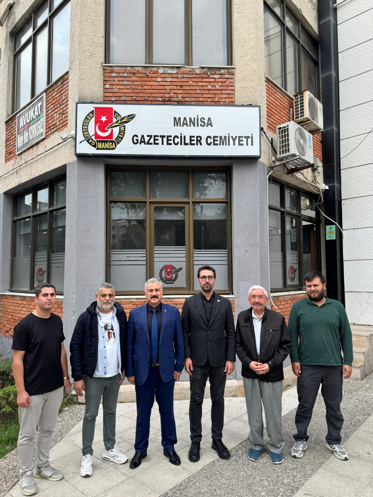 Manisa İl Emniyet Müdürü Aktaş’tan Manisa Gazeteciler Cemiyeti ziyareti