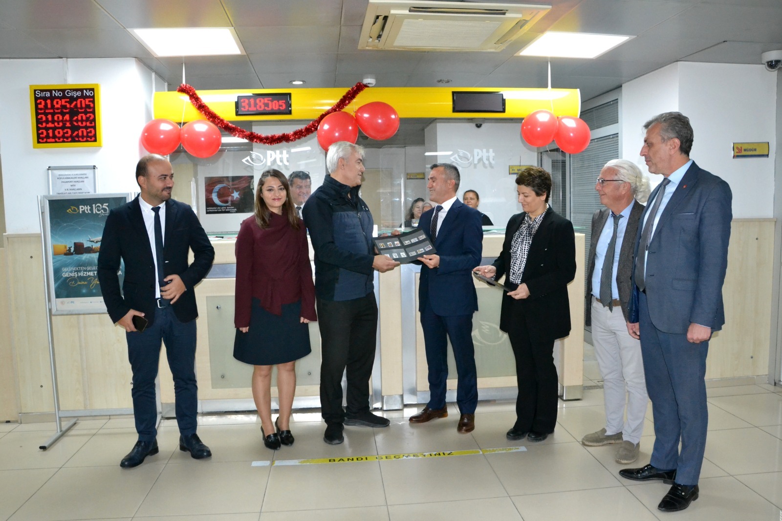 PTT Manisa’da kuruluşunun 185. yılını kutladı