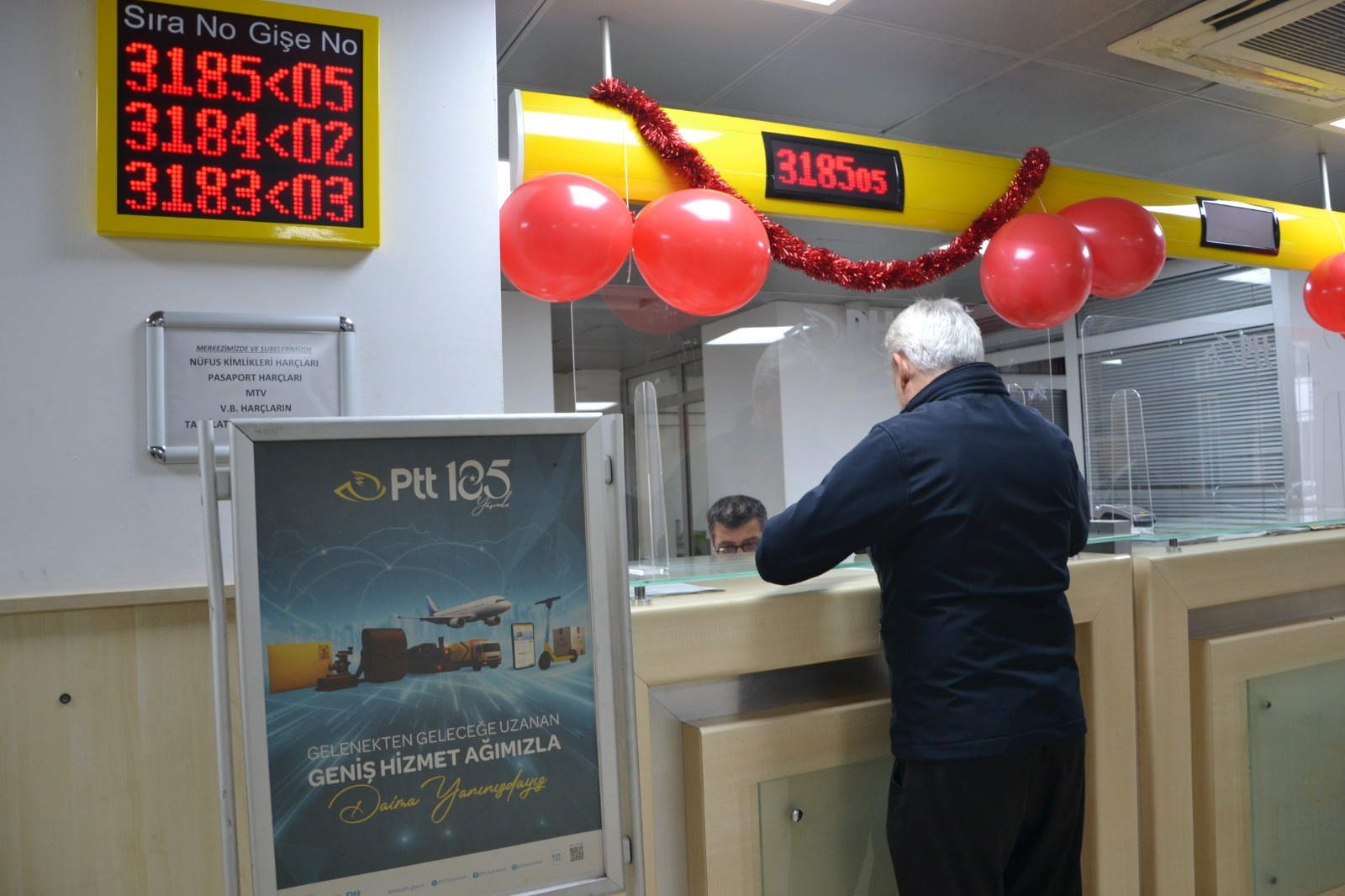 PTT Manisa’da kuruluşunun 185. yılını kutladı