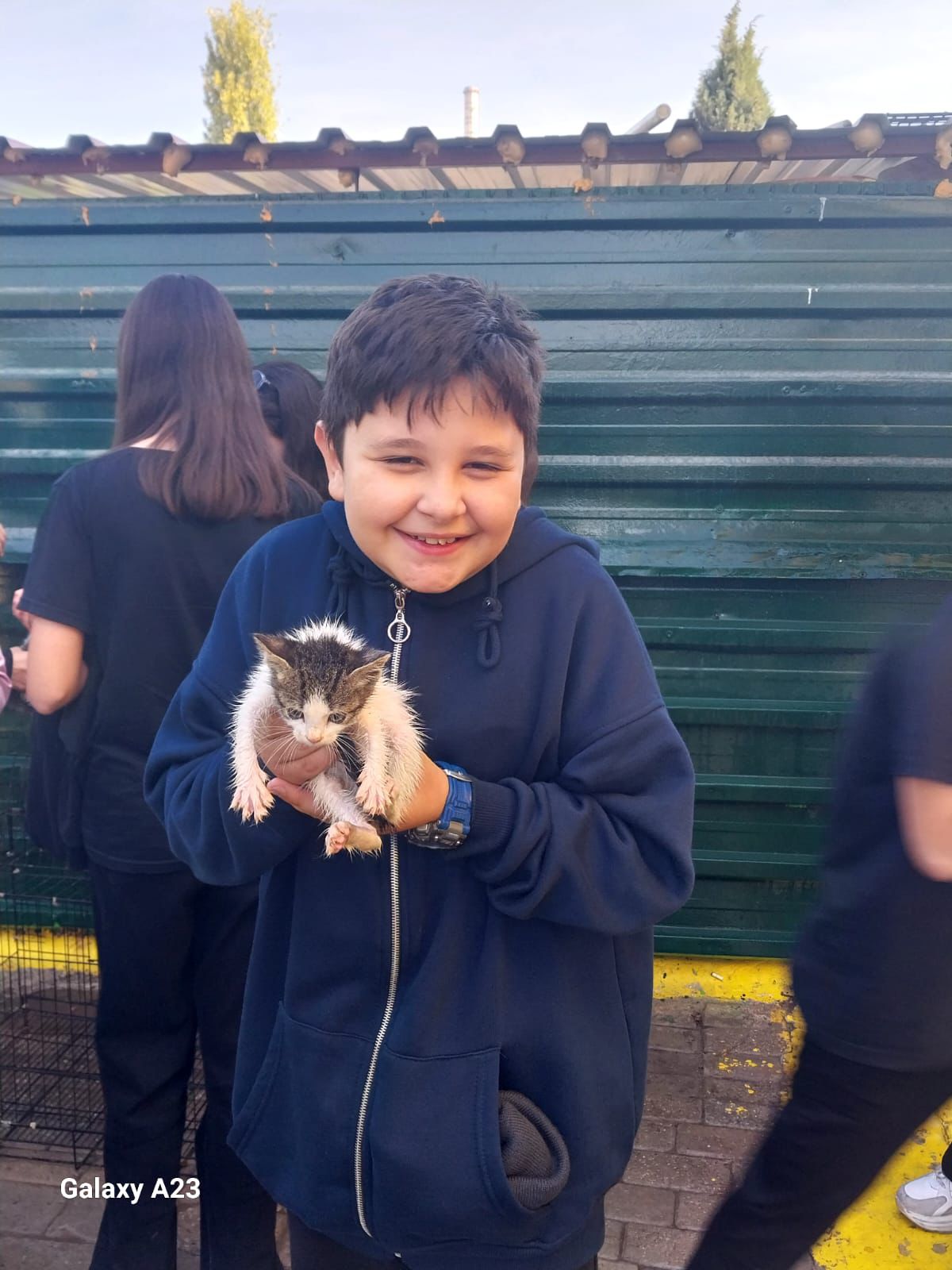 Manisa’da minik öğrenciler can dostlarıyla buluştu