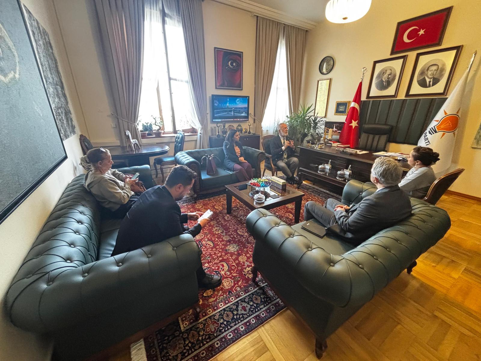 Yasemin Akıncılar Minguzzi, Yenişehirlioğlu’nu Ziyaret Etti (3)