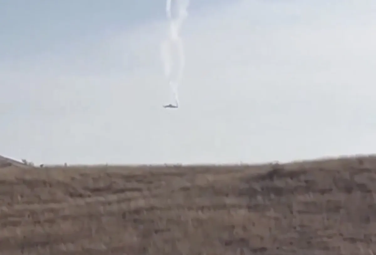 MSB'nin kargo uçağı Gürcistan-Azerbaycan sınırında düştü!