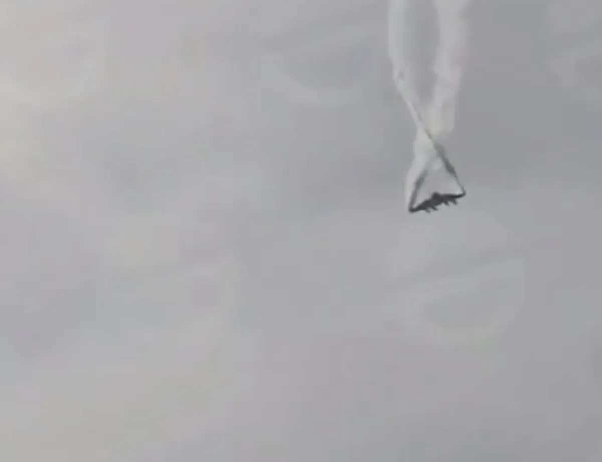 MSB'nin kargo uçağı Gürcistan-Azerbaycan sınırında düştü!