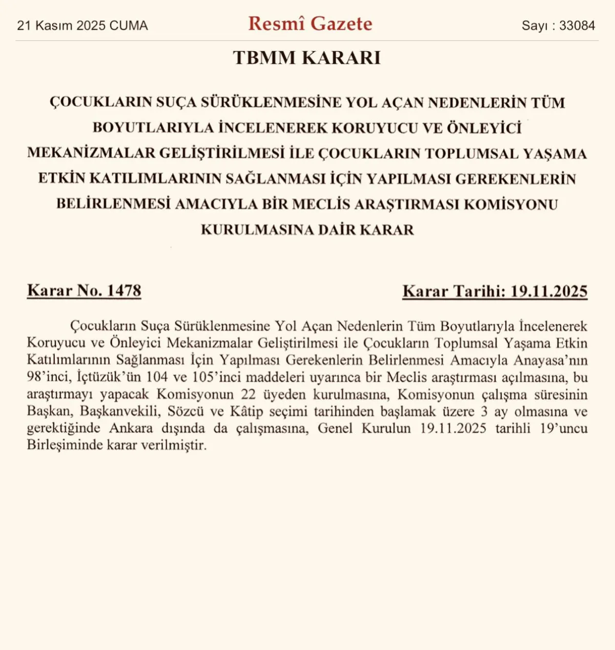 Adalet Bakanı Yılmaz Tunç: "Çocuklar için atılan her adım değerli"