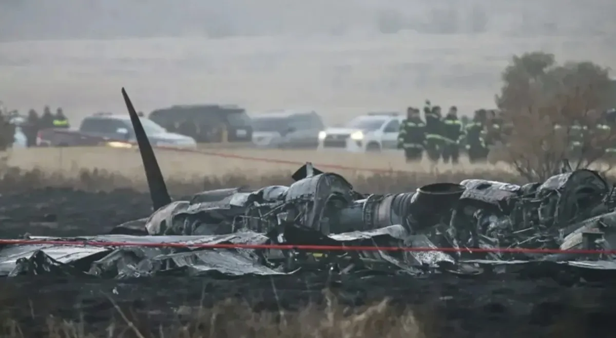 Gürcistan'da düşen kargo uçağının enkazının incelemesi tamamlandı