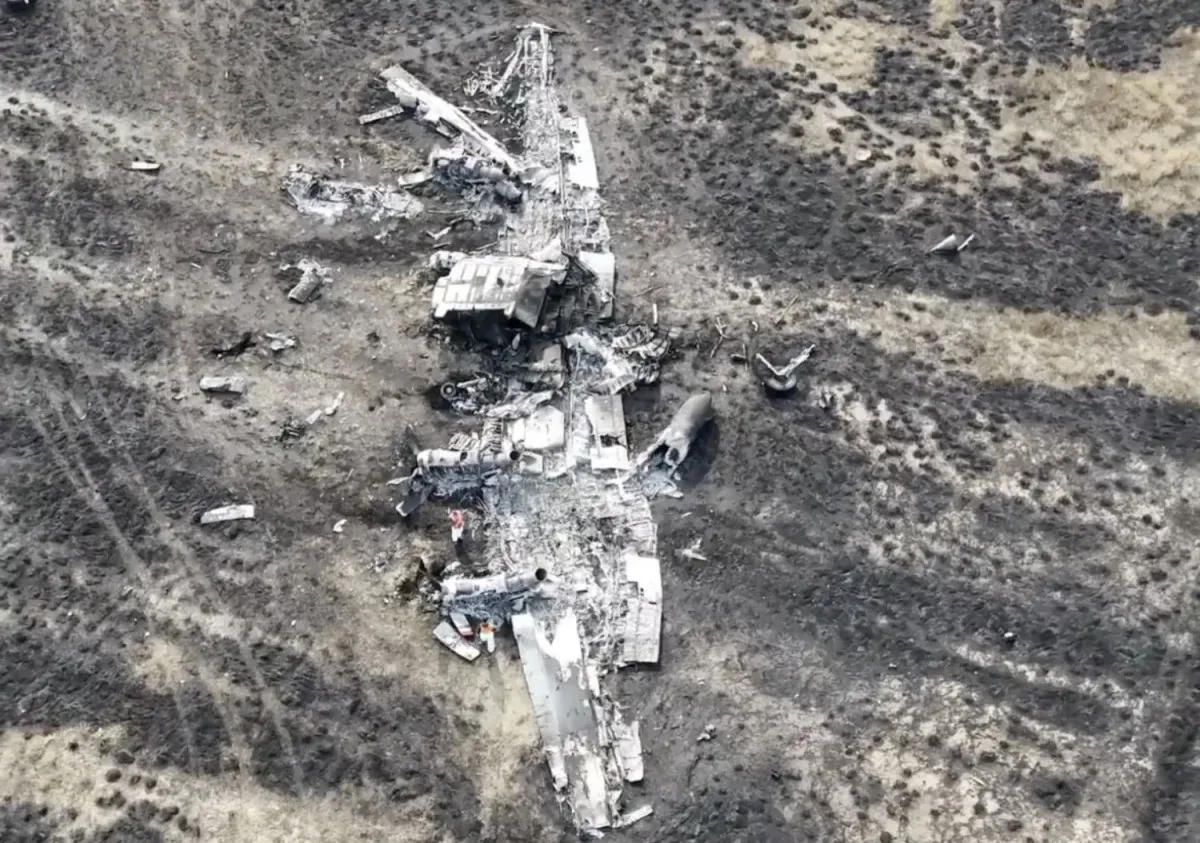 Gürcistan'da düşen kargo uçağının enkazının incelemesi tamamlandı