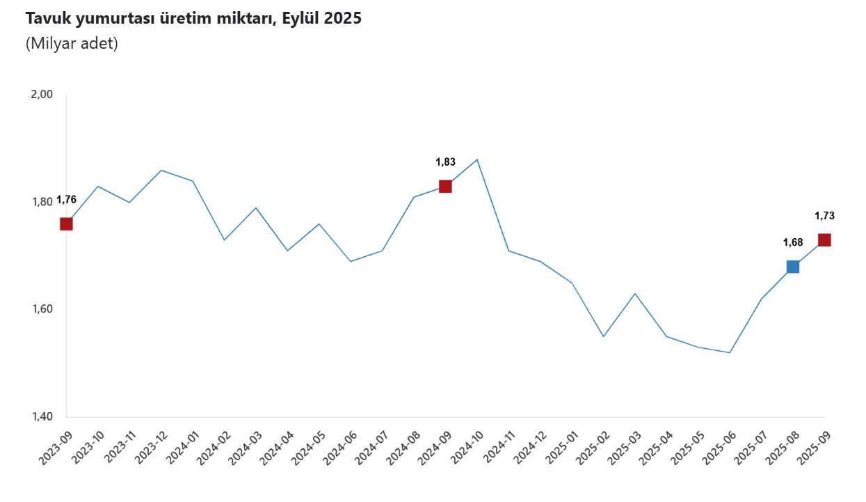 TÜİK tavuk üretim verilerini açıkladı: Üretim sayısı yükselişte!