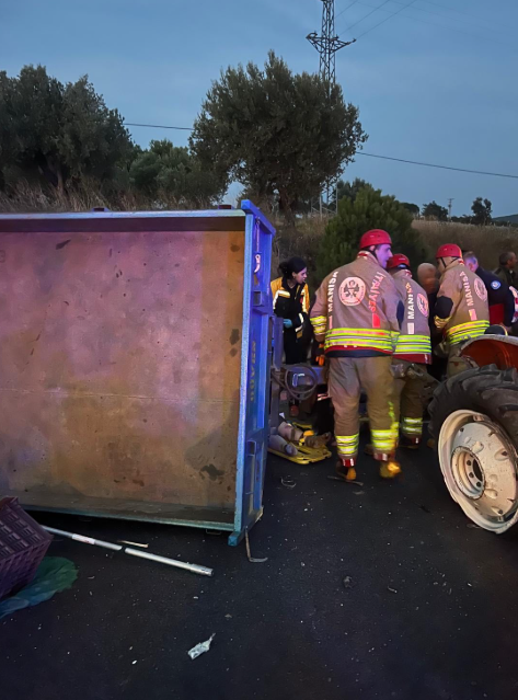 Manisa Akhisar yolunda kaza: 1 ölü, 7 yaralı var!