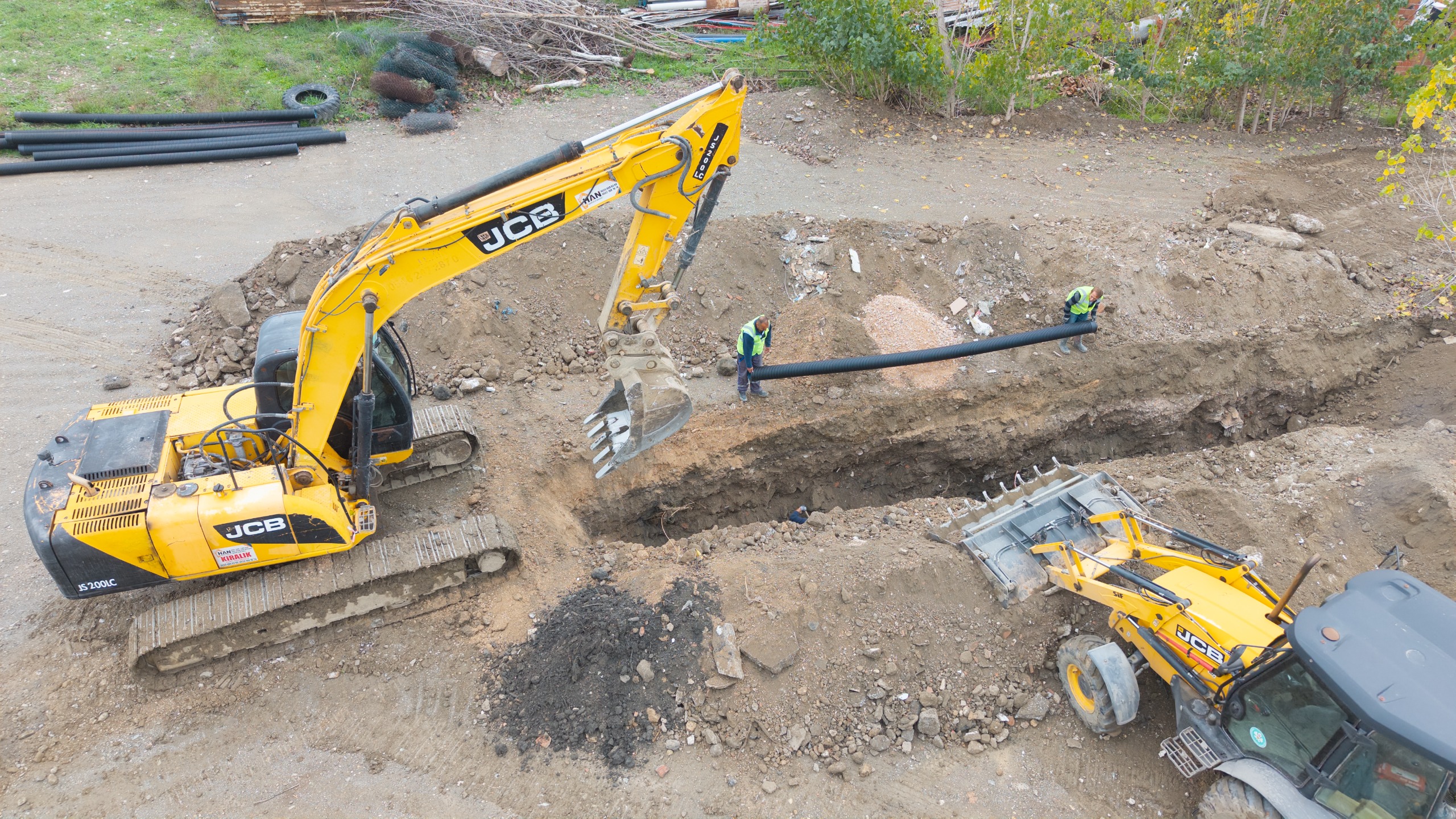 Manisa’da Bir Mahallenin Daha Altyapı Sorunu Çözüldü