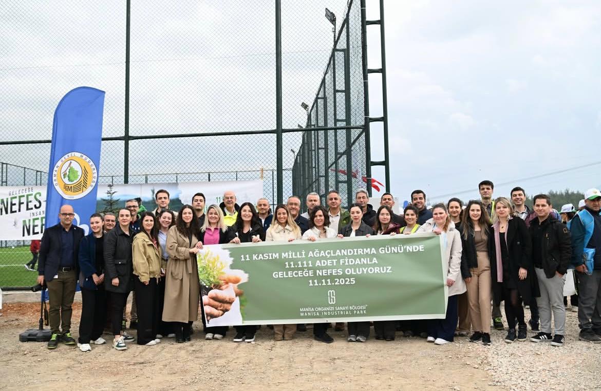 Manisa’da 35 Bin Fidan Toprakla Buluştu