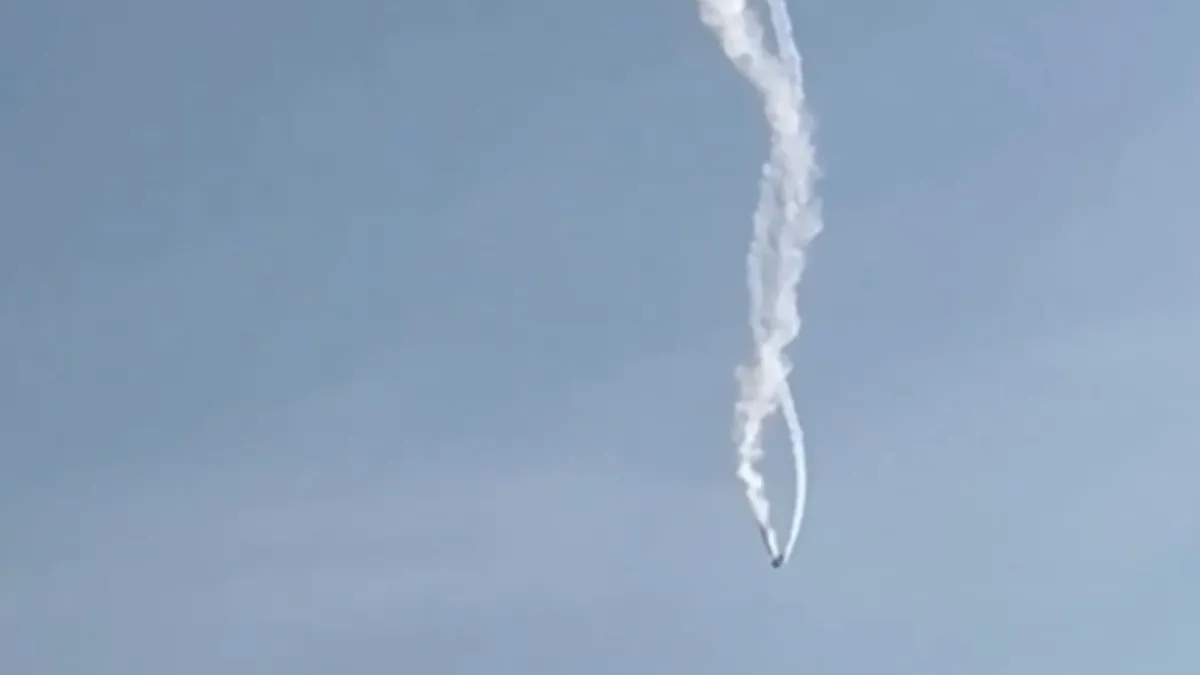 Msb'nin Kargo Uçağı Gürcistan Azerbaycan Sınırında Düştü!