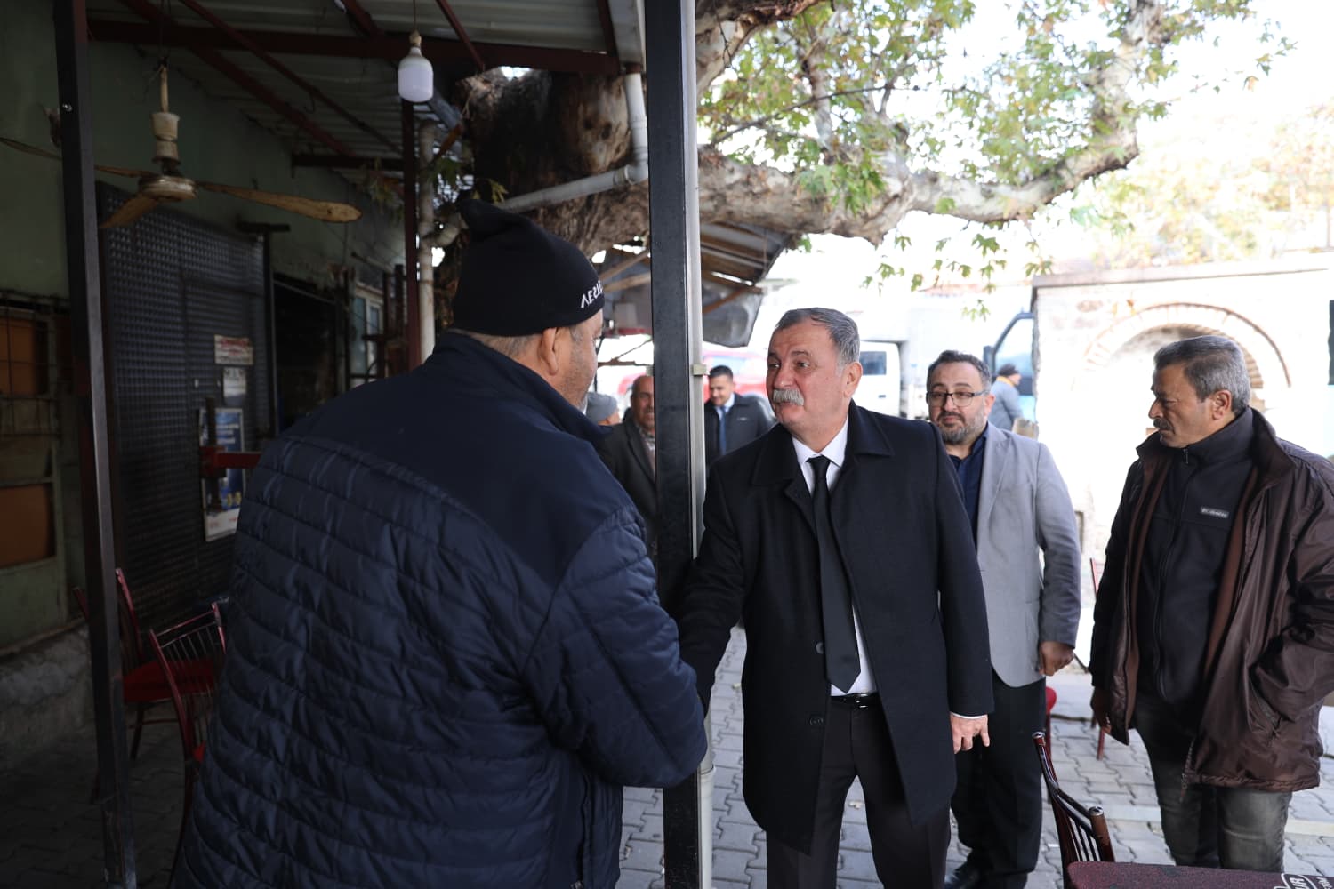 Başkan Balaban mahalle ziyaretlerine Üçpınar ile devam etti