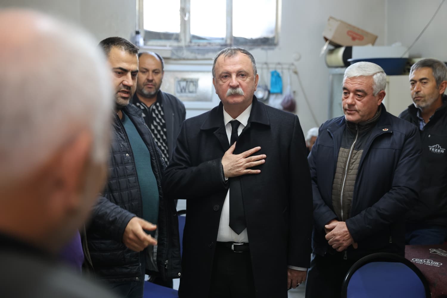 Başkan Balaban mahalle ziyaretlerine Üçpınar ile devam etti