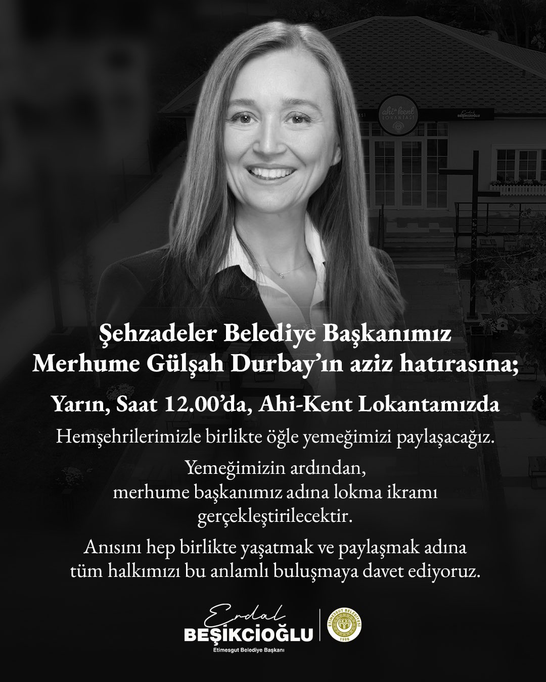 Gülşah Durbay’ın Ardından Bir Sofra, Bir Dua: Beşikçioğlu’ndan Yürek Burkan Vefa