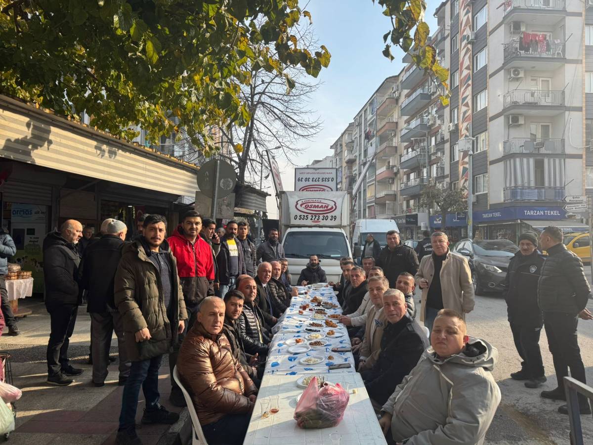 Manisa Esnaf ve Sanatkarlar Kredi Kefalet Kooperatifi'nden Gülşah Durbay için lokma hayrı