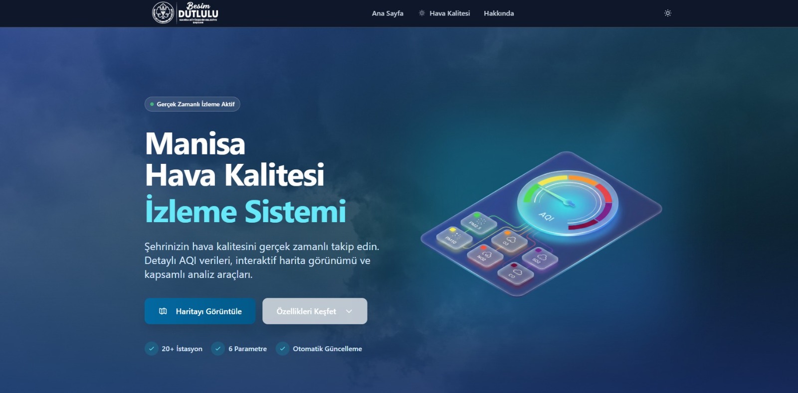 Manisa’nın havası artık anlık takipte!