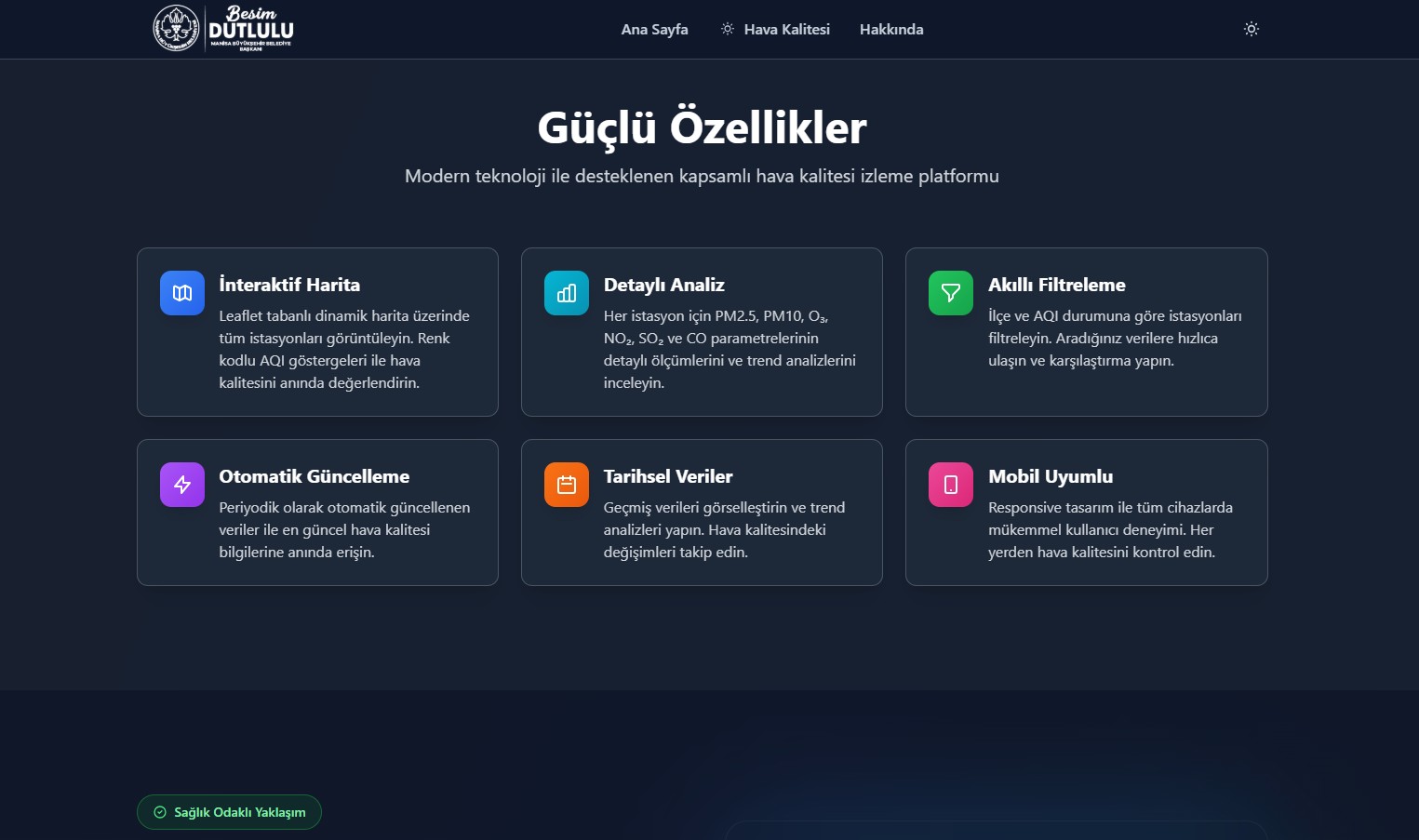 Manisa’nın havası artık anlık takipte!