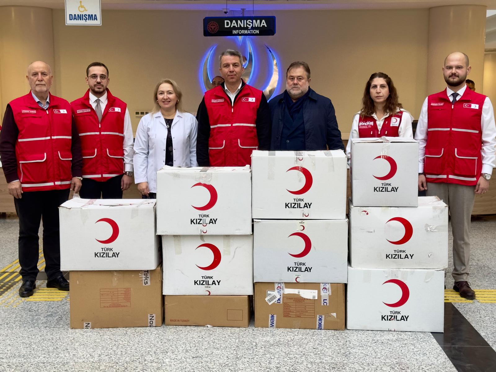 Türk Kızılay’dan Merkezefendi Devlet Hastanesi’ndeki Hastalara Anlamlı Destek