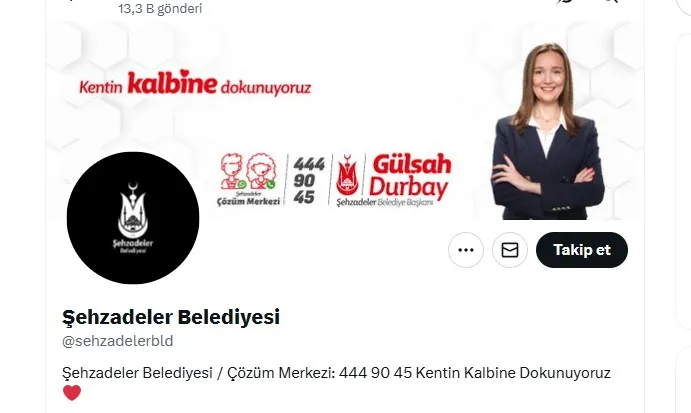 Manisada Belediyeler Yasta Gulsah Durbay Icin Logolar Siyaha Boyandi 1 693F2C885De15