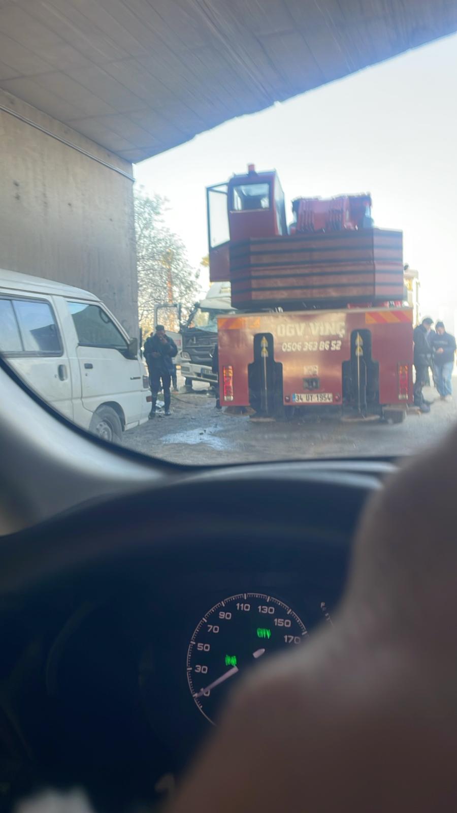 Manisa'da korkutan kaza!