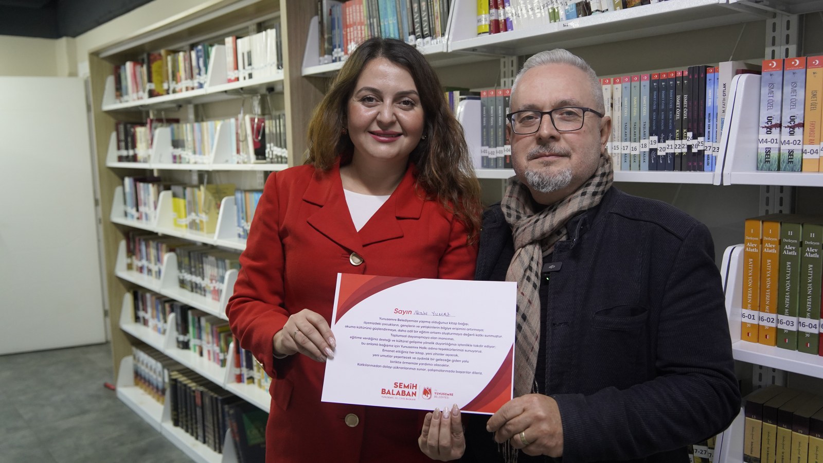 Yunusemre Belediyesi’nden Kütüphanelere Anlamlı Bağış Kampanyası (1)