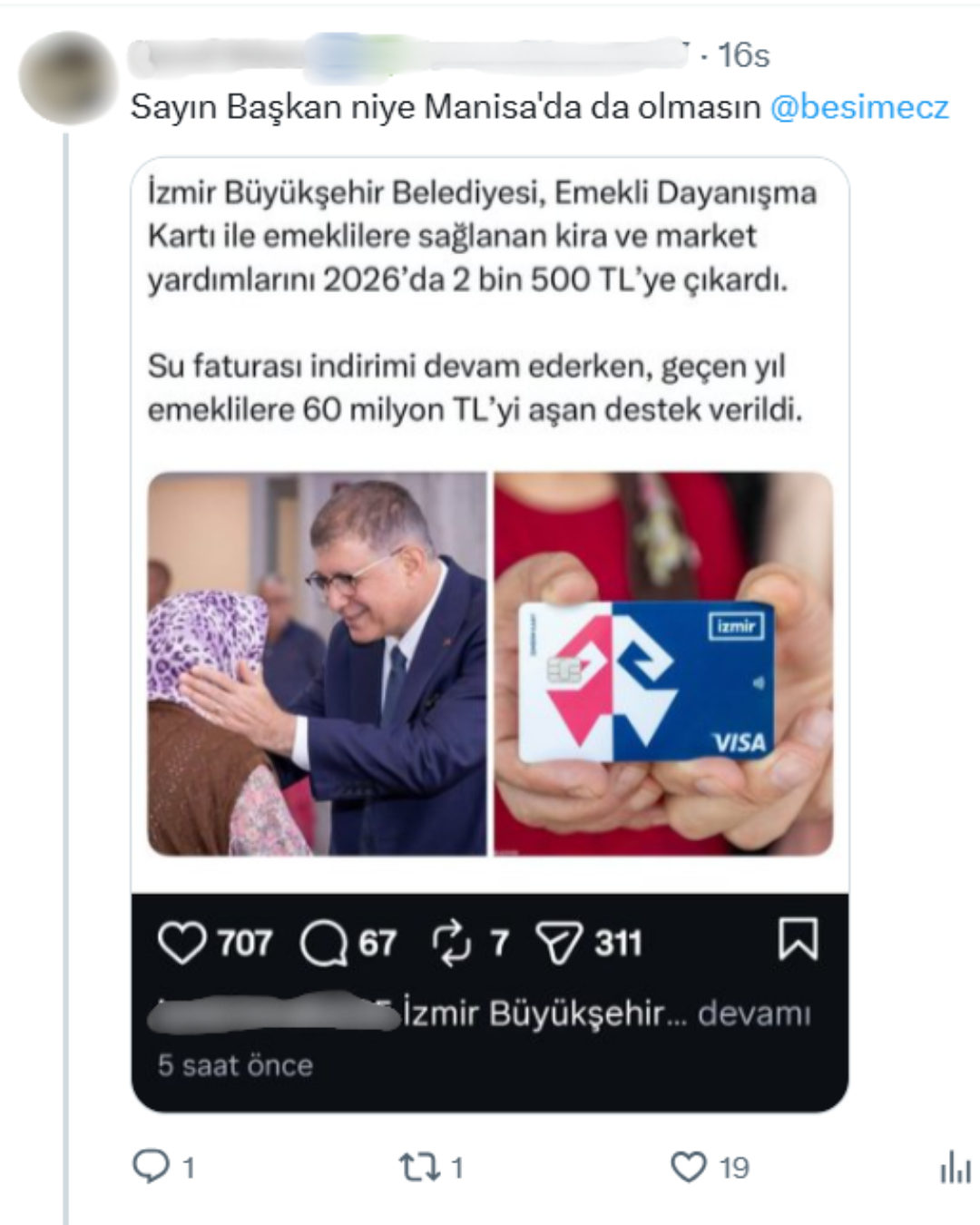 İzmir’de Var, Manisa’da da Olur mu? Başkan Dutlulu’nun Cevabı Gündem Oldu