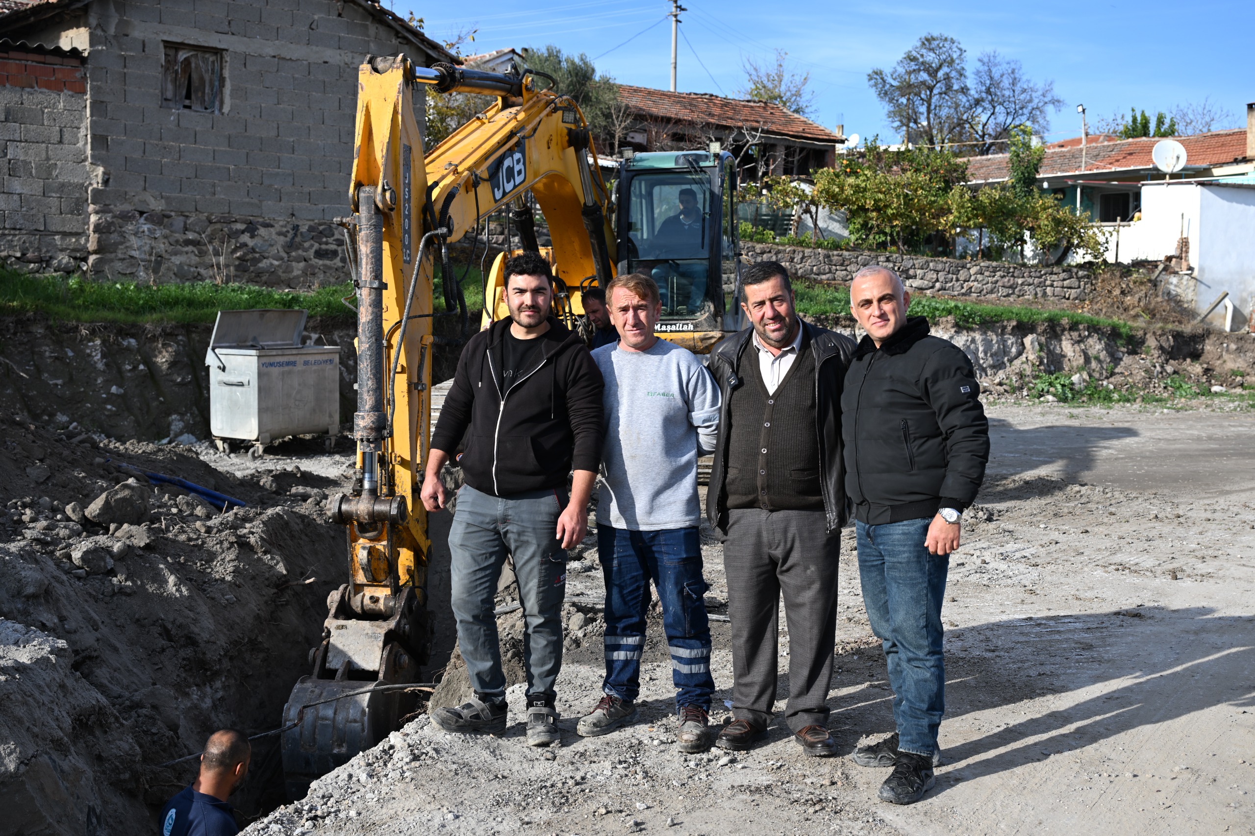 Yuntdağı’nda Yılların Altyapı Sorunu Çözüldü