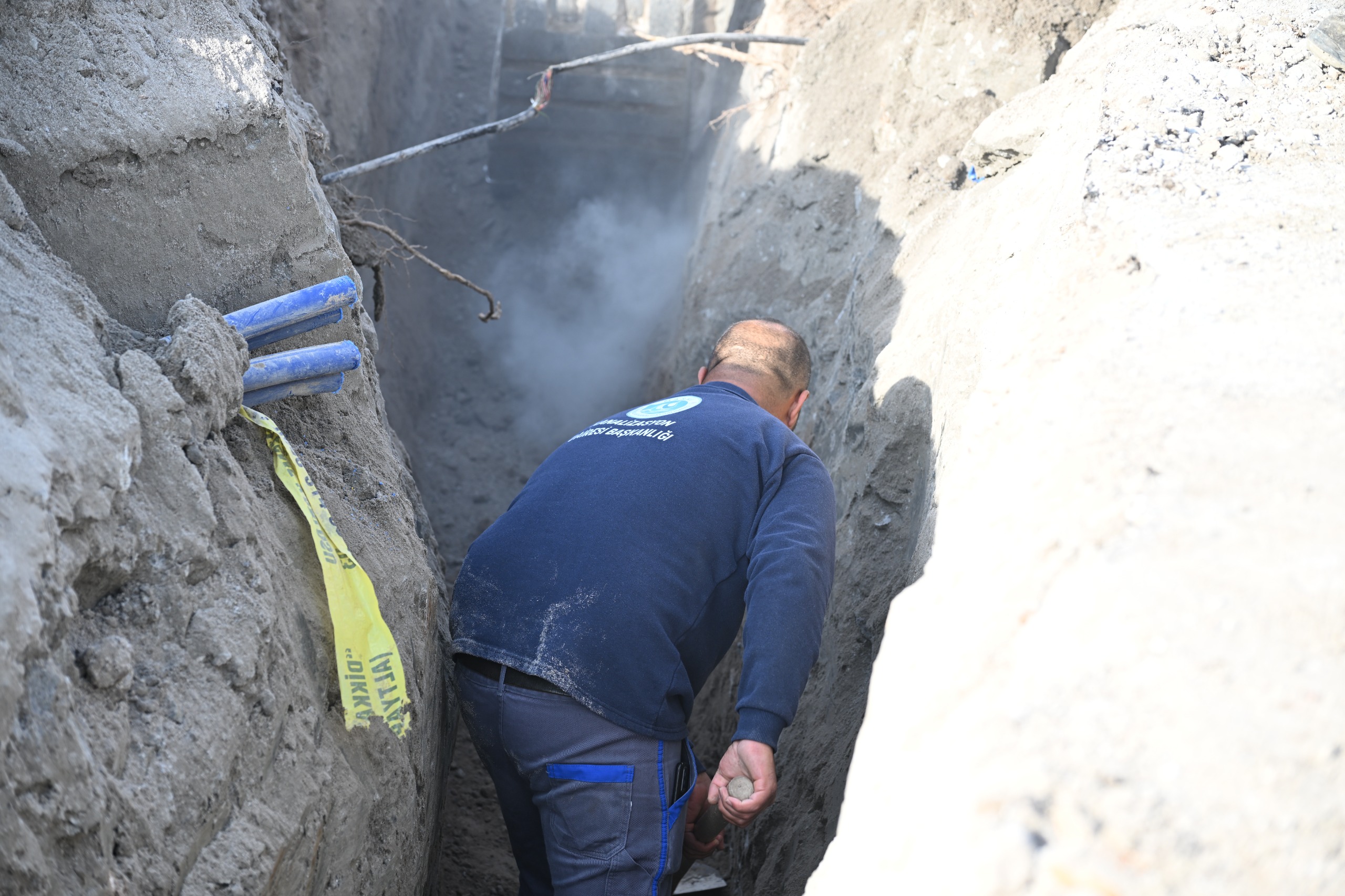 Yuntdağı’nda Yılların Altyapı Sorunu Çözüldü