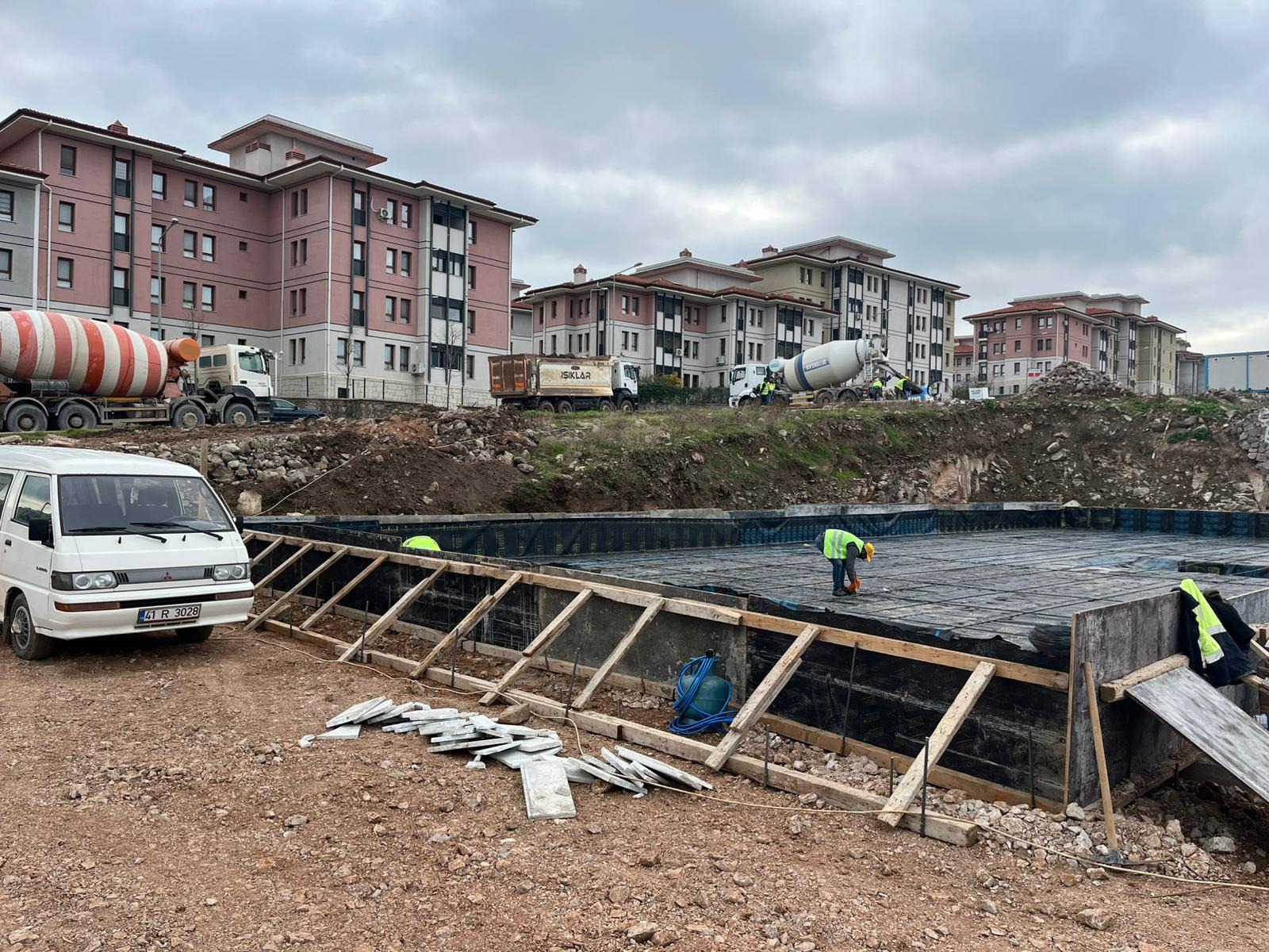 Akgedik TOKİ Kur’an Kursu’nun Temeli Dualarla Atıldı