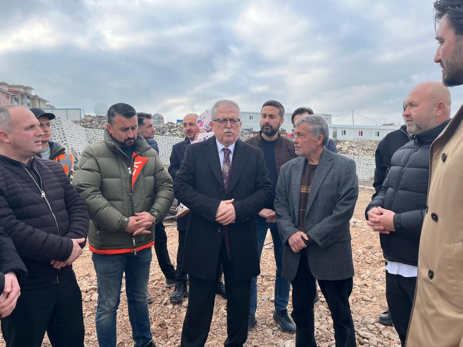 Akgedik TOKİ Kur’an Kursu’nun Temeli Dualarla Atıldı