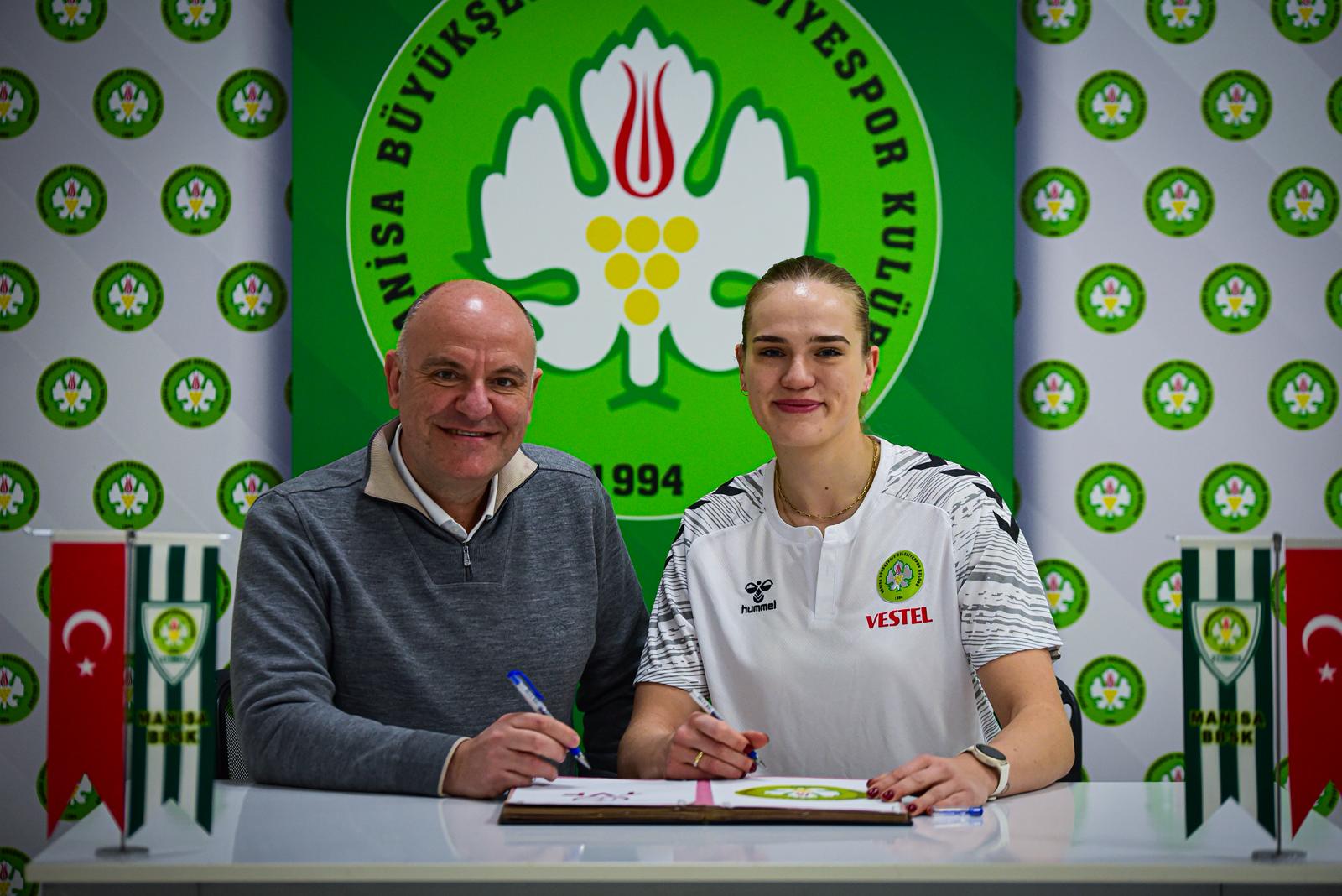 Vestel Manisa BBSK’dan Dünya Çapında Hamle: Aleksandra Rasińska Transferi Resmileşti