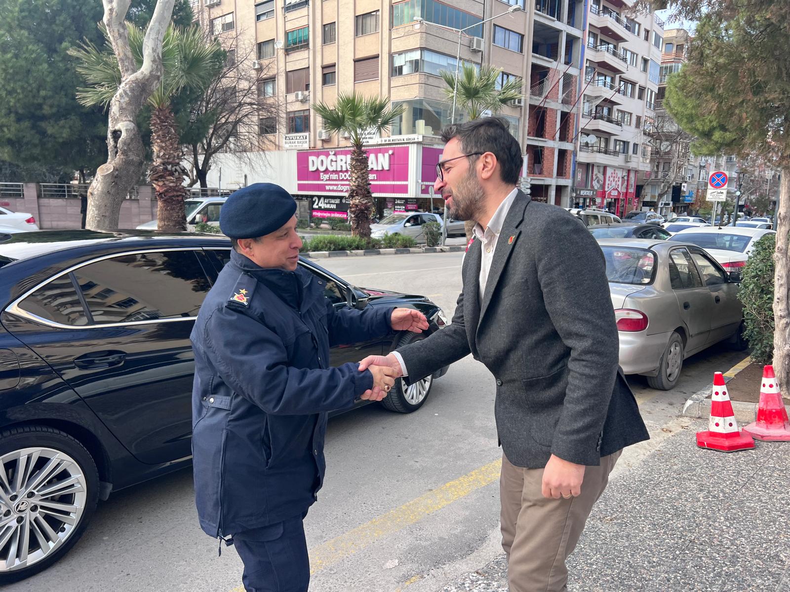 Manisa İl Jandarma Komutanı Şen’den Gazeteciler Cemiyeti’ne Ziyaret