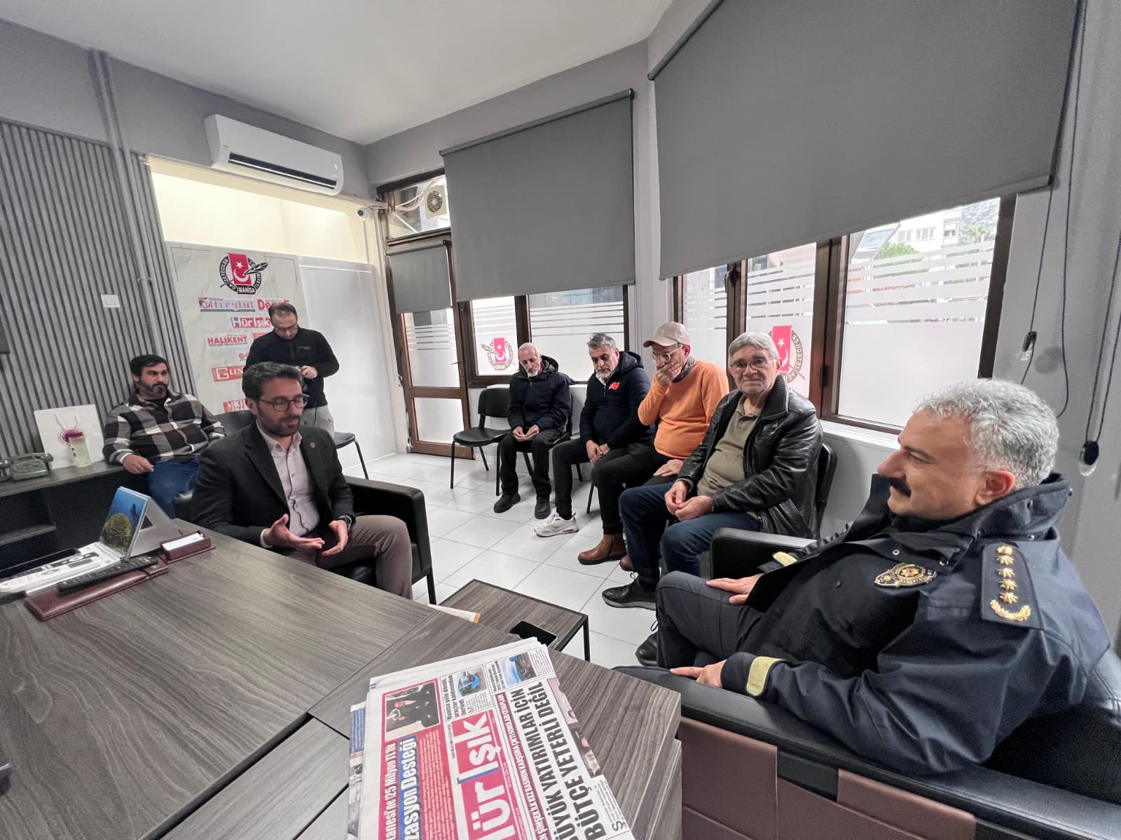 Manisa İl Emniyet Müdürü Fahri Aktaş’tan Gazeteciler Cemiyeti’ne ziyaret