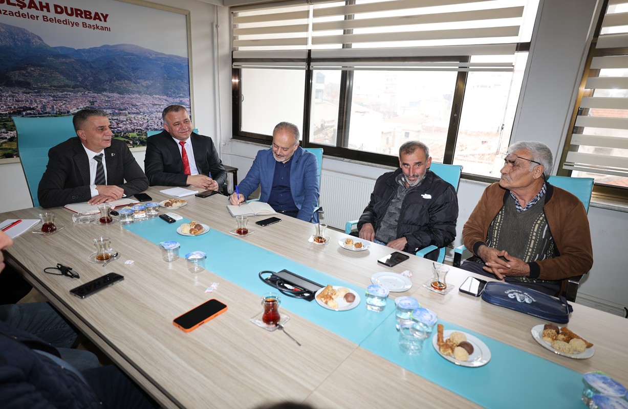 Başkan Şimşek 67 Mahallenin Muhtarlarıyla Buluştu