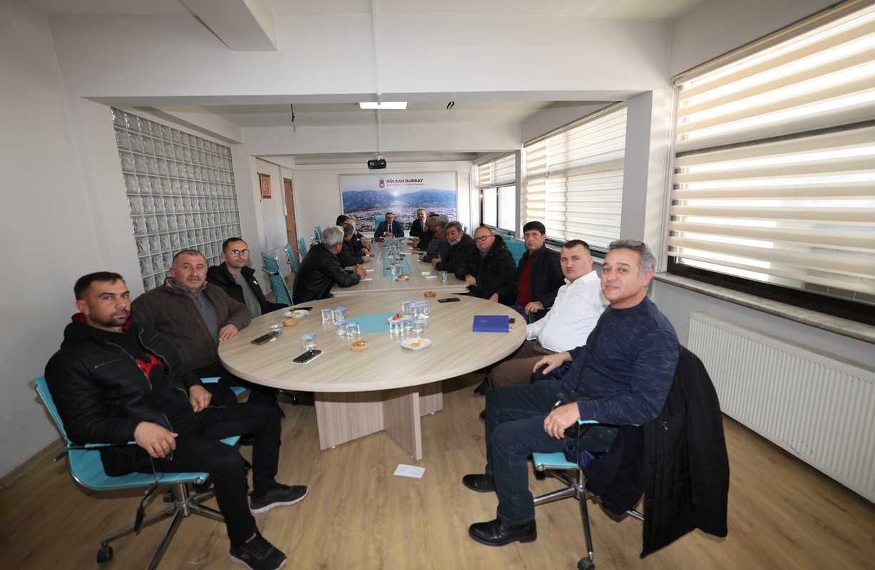 Başkan Şimşek 67 Mahallenin Muhtarlarıyla Buluştu