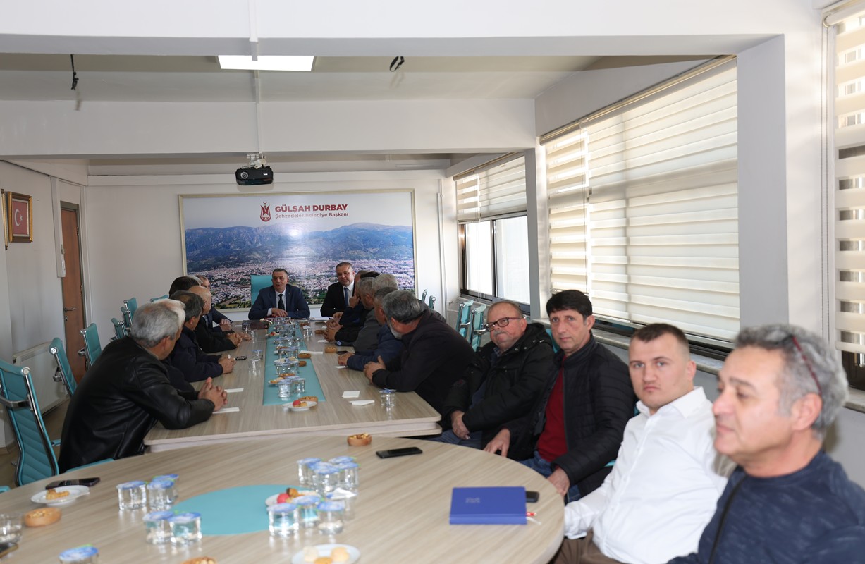 Başkan Şimşek 67 Mahallenin Muhtarlarıyla Buluştu