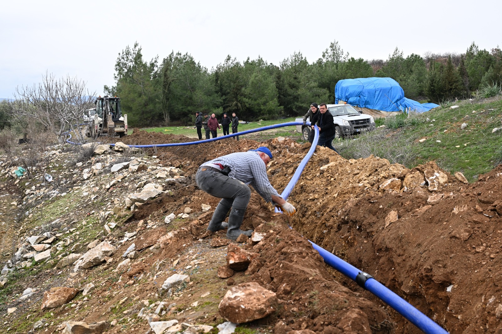 Yeniköy’de Su Çilesi Bitiyor: MASKİ’den 800 Metrelik Dev Hamle