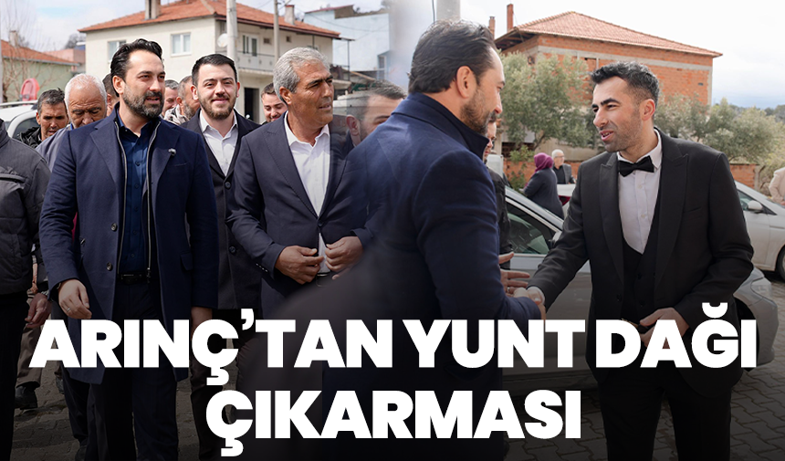 Arınç’tan Yunt Dağı Çıkarması