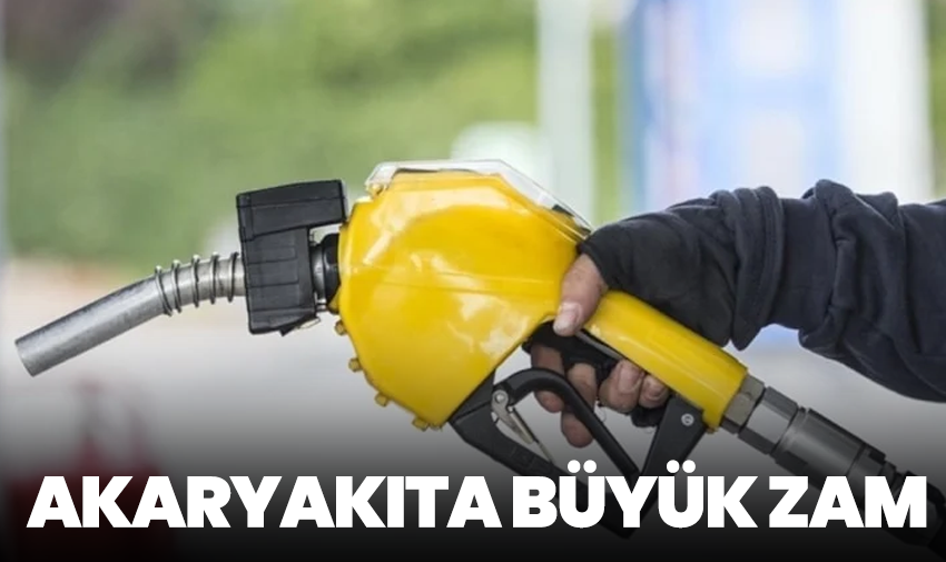 Akaryakıta Büyük Zam: Motorin 80 Liraya Dayandı