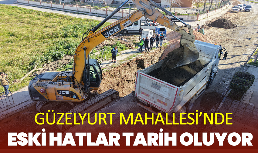 Güzelyurt Mahallesi’nde eski hatlar tarih oluyor