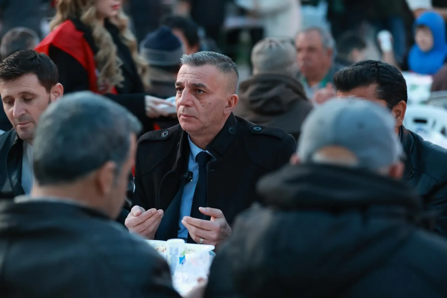 Sancaklıbozköy’de İftar Sofrası Kuruldu Başkan Şimşek Vatandaşla İftar Sofrasında Buluştu 4