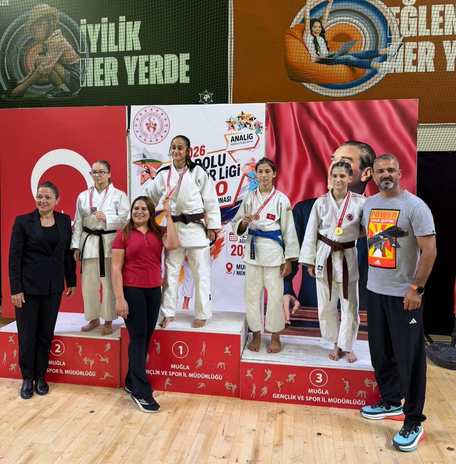 Yunusemreli Judoculardan Muğla'da Üç Türkiye Derecesi