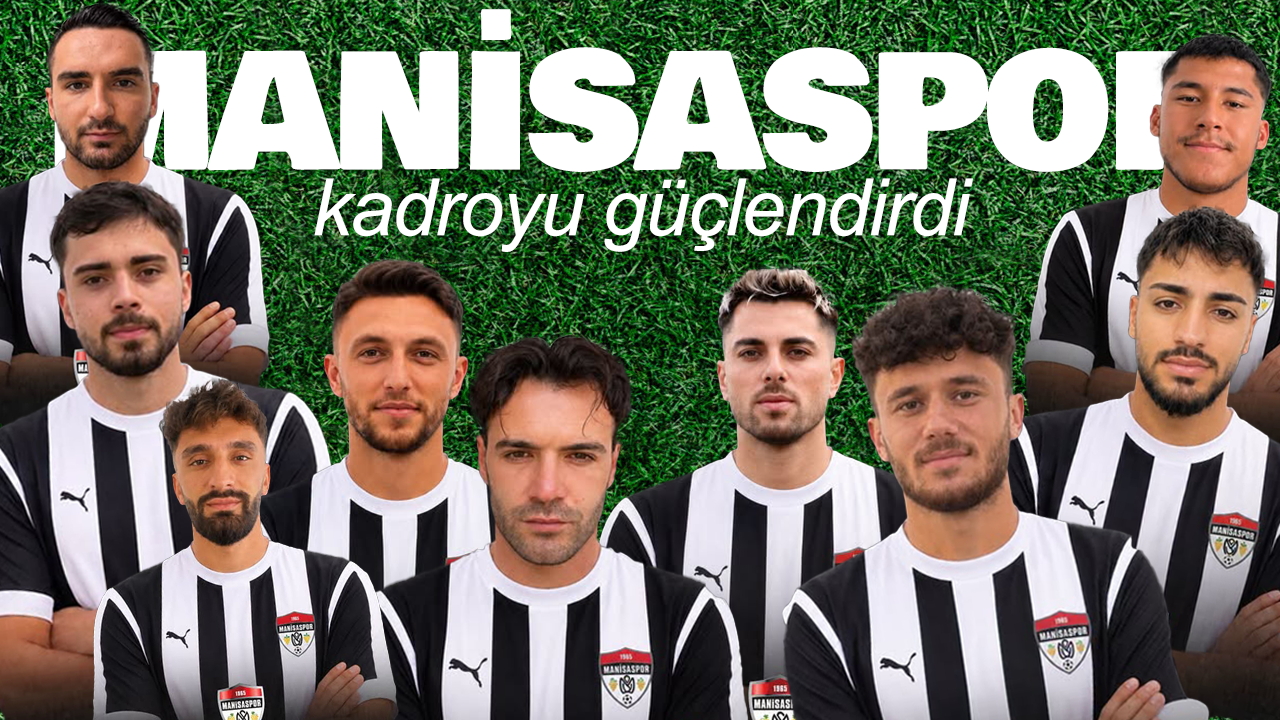 Manisaspor’dan 9 transfer birden