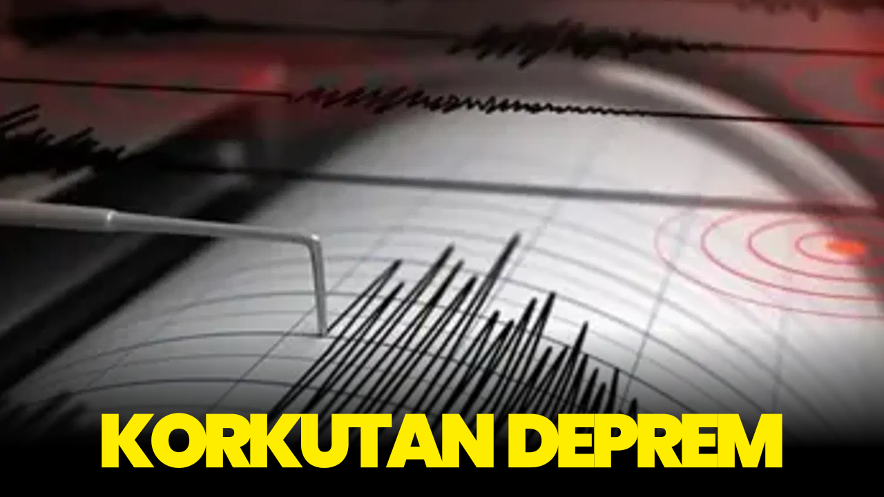5.8 Büyüklüğünde korkutan deprem