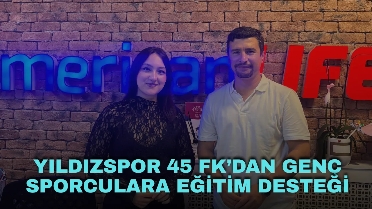 Yıldızspor 45 FK’dan genç sporculara eğitim desteği