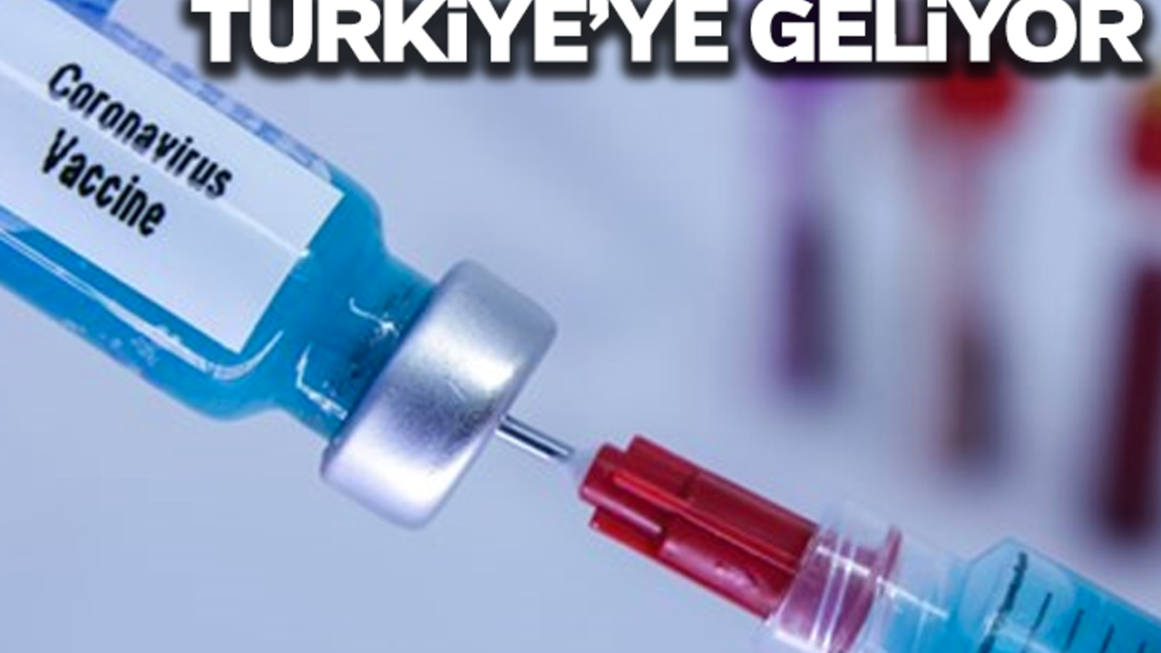 Çin aşısı yarın Türkiye’de